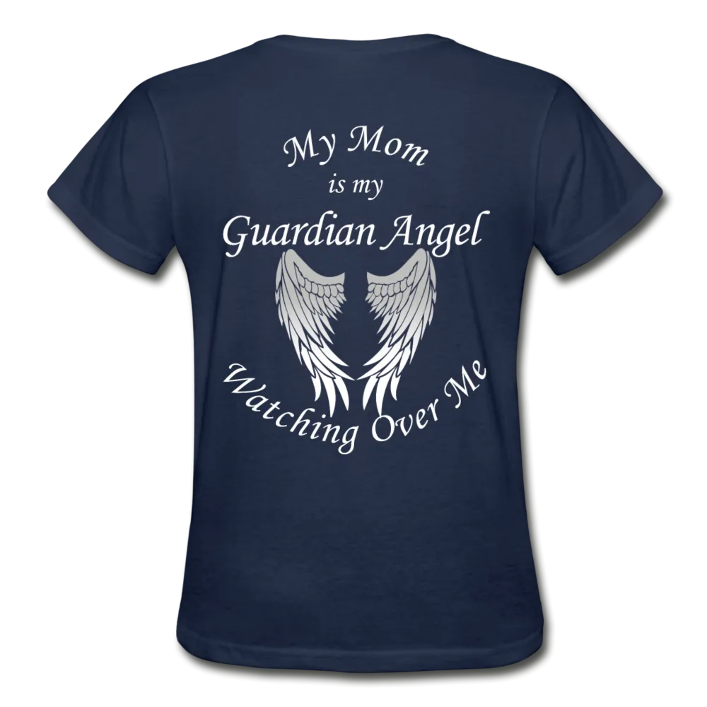 Mom Guardian Angel Gildan Ultra Cotton Ladies T-Shirt (CK1368)