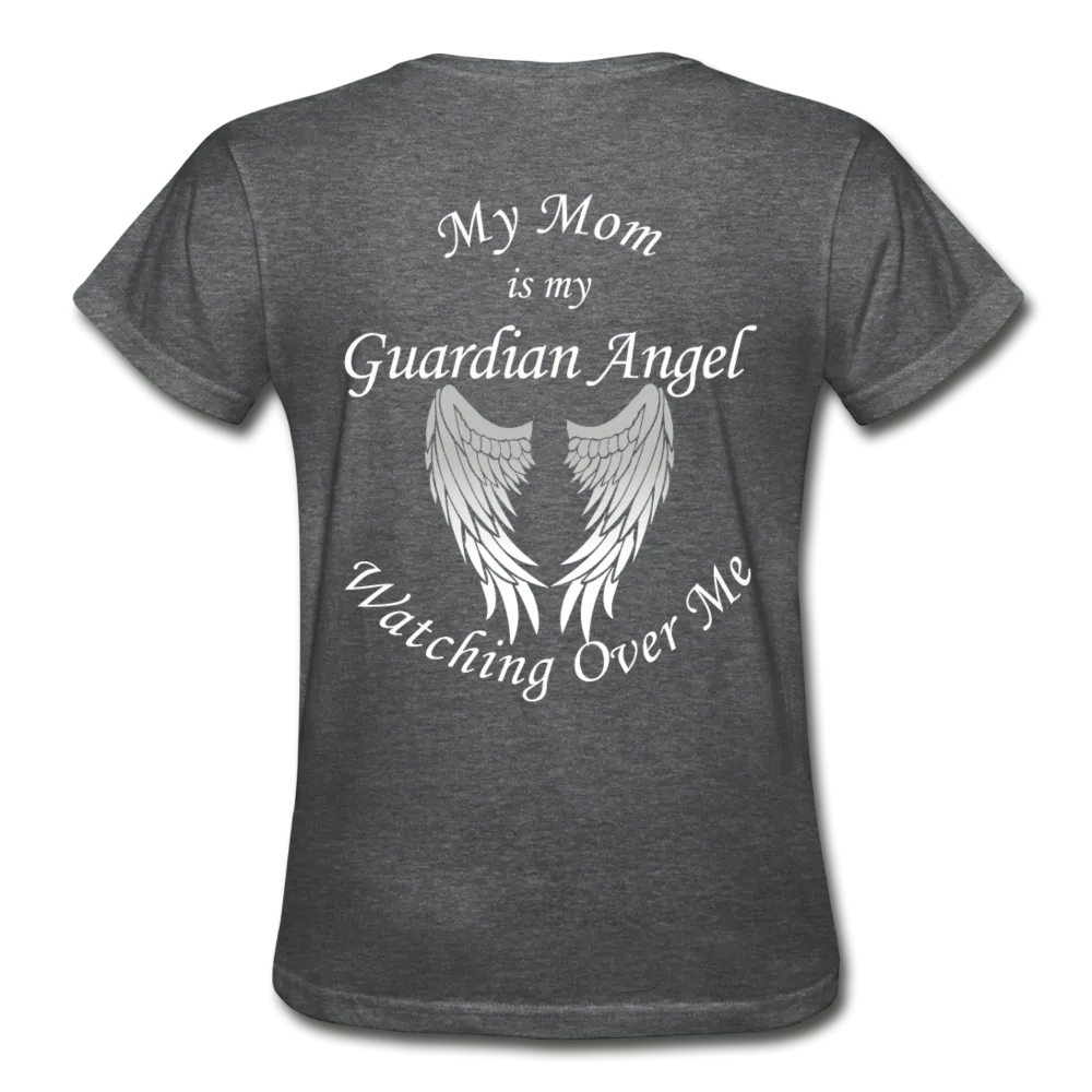 Mom Guardian Angel Gildan Ultra Cotton Ladies T-Shirt (CK1368)