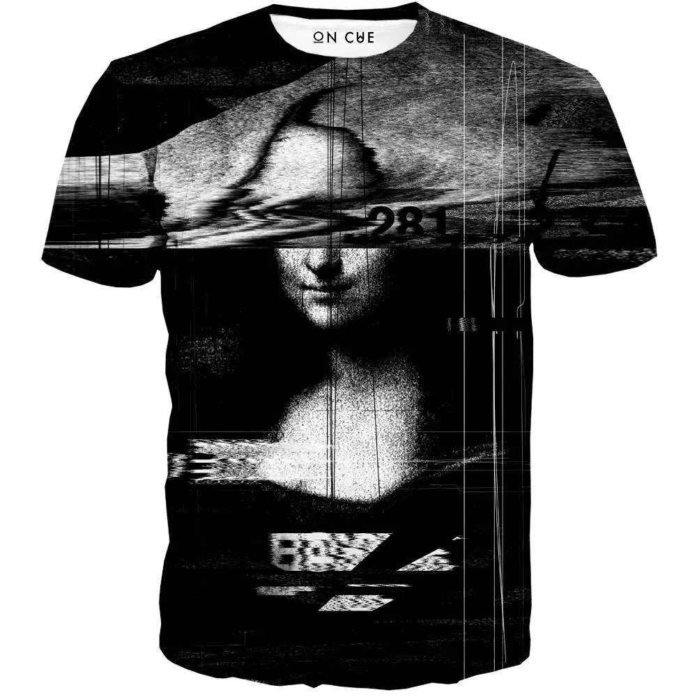 Mona Lisa Glitch T-Shirt