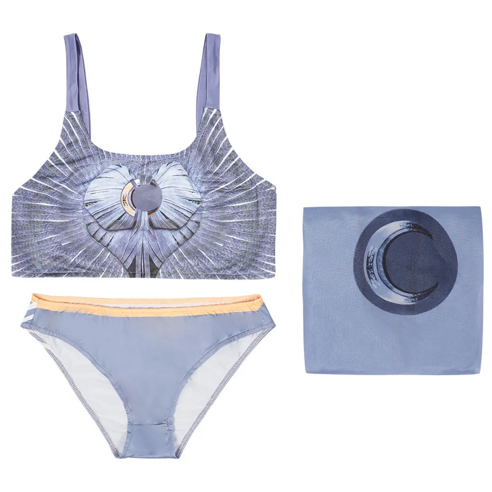 Moon Knight (2022) Marc Spector Cosplay Costume Bikini Top Shorts Swimsuit Outfits Halloween Carnival Suit