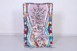 Moroccan Berber Rug - Vintage Handmade Rug 2.4 x 4.2 Feet