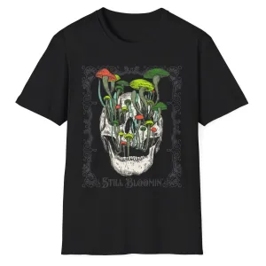 Mushroom Skull Blooming T-Shirt