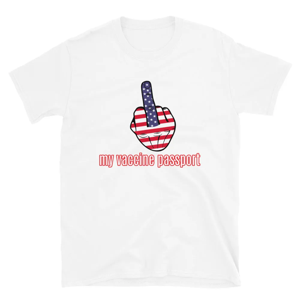 My Vaccine Passport Short-Sleeve Unisex T-Shirt