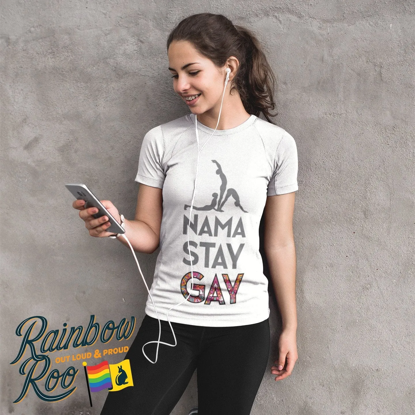 Nama Stay Gay T-Shirt Unisex (LG020)