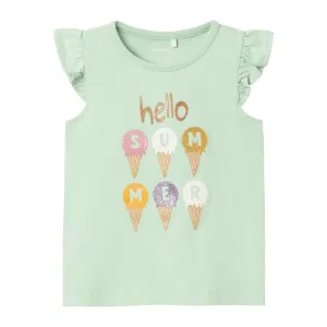 NAME IT | Mini Girl Printed T-Shirt
