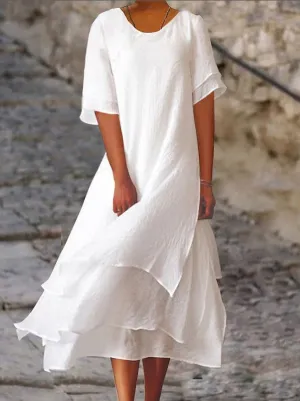 Nara - Elegant and chic dress with layers