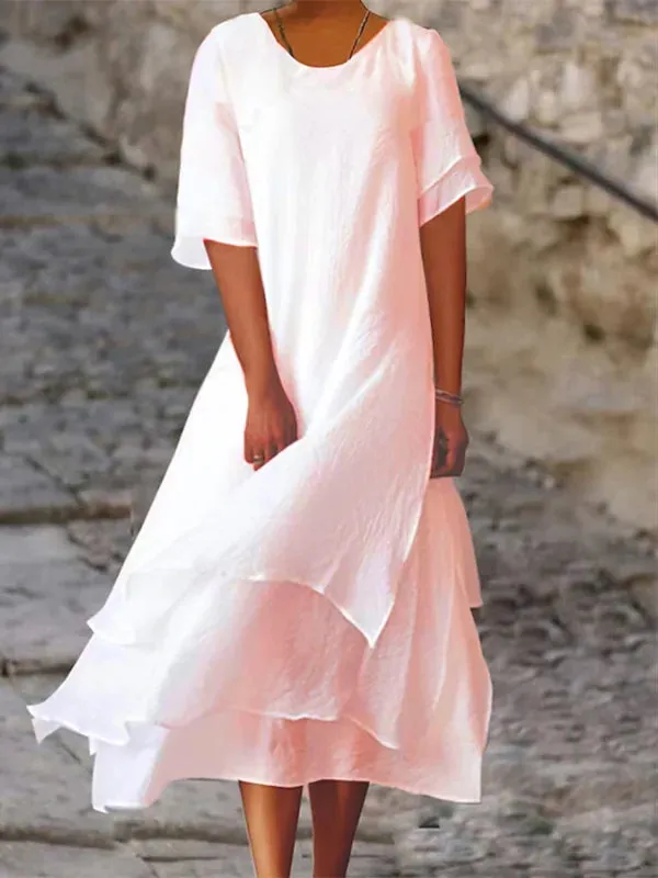 Nara - Elegant and chic dress with layers