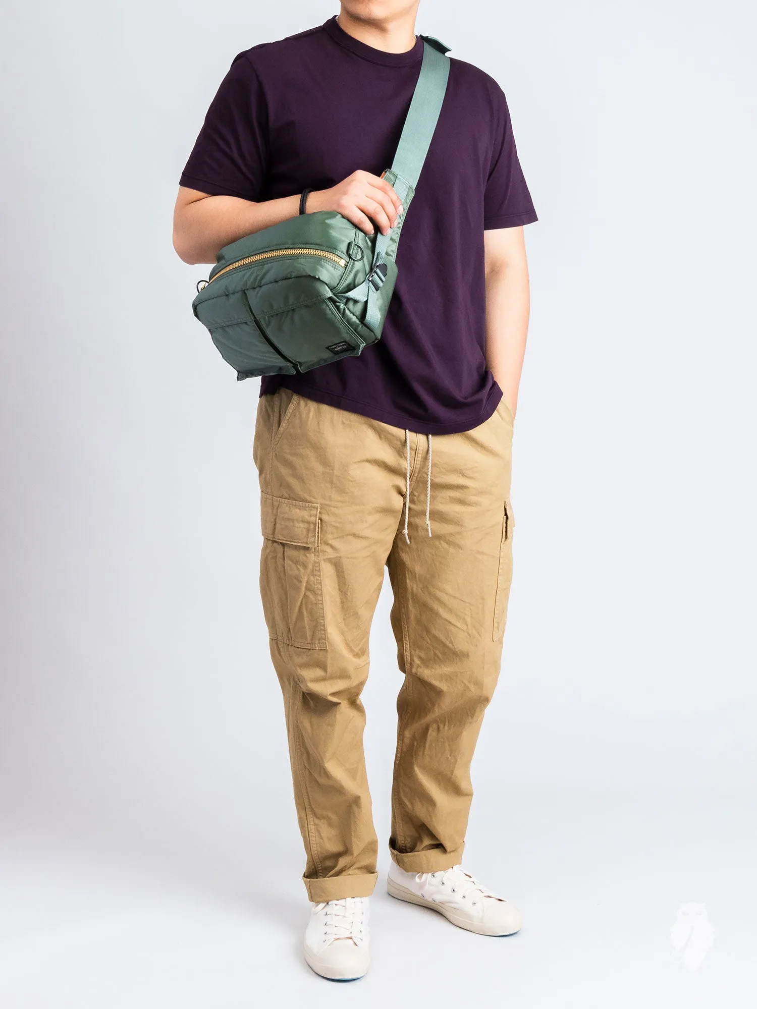 New Box T-Shirt in Plum