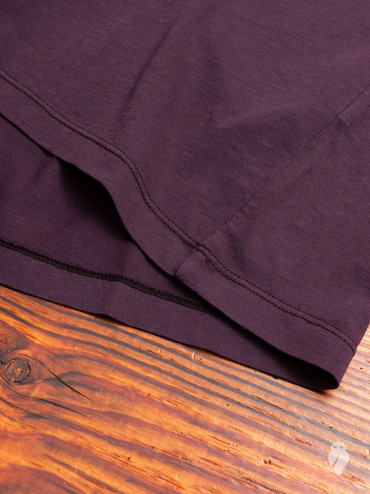 New Box T-Shirt in Plum