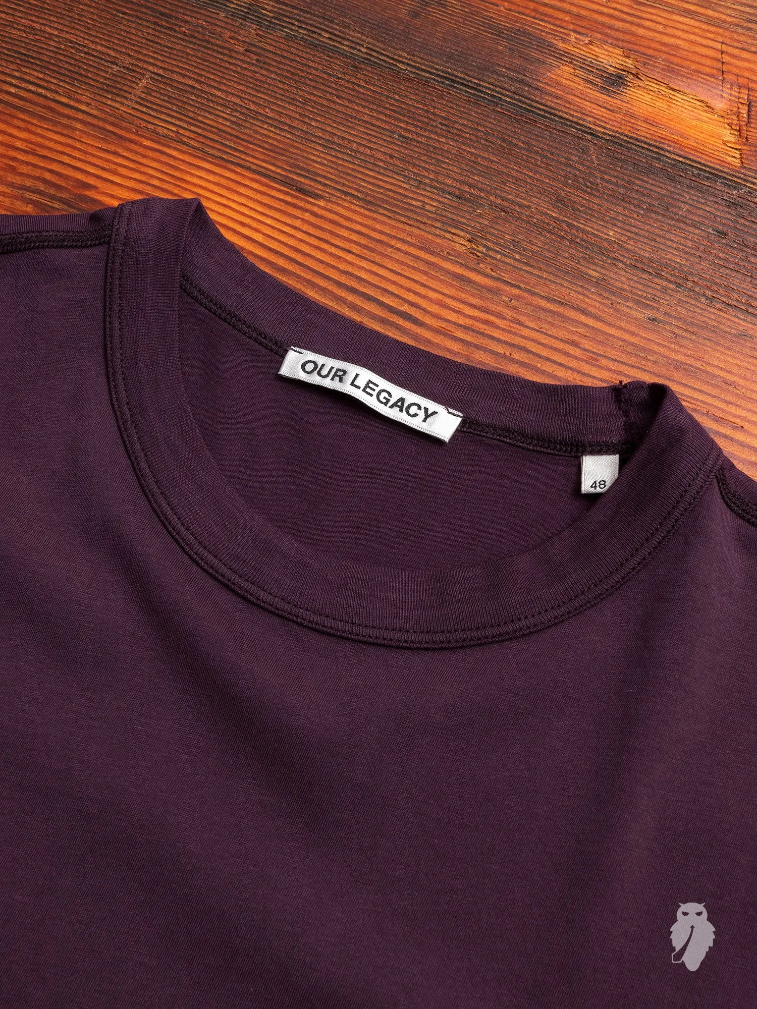 New Box T-Shirt in Plum