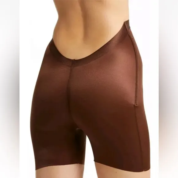 NEW SKIMS Cocoa Barely There Shapewear Low Back Shorts Size 4X