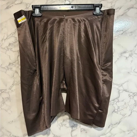 NEW SKIMS Cocoa Barely There Shapewear Low Back Shorts Size 4X