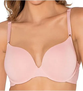 New Women's Fruit Of The Loom Lightly Lined T-Shirt Bra in Blush, Sz 36DD!