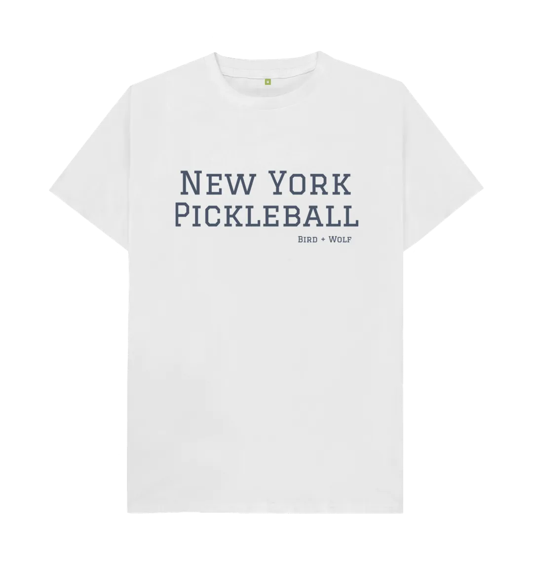 New York Pickleball Classic Tee (Grey Lettering)