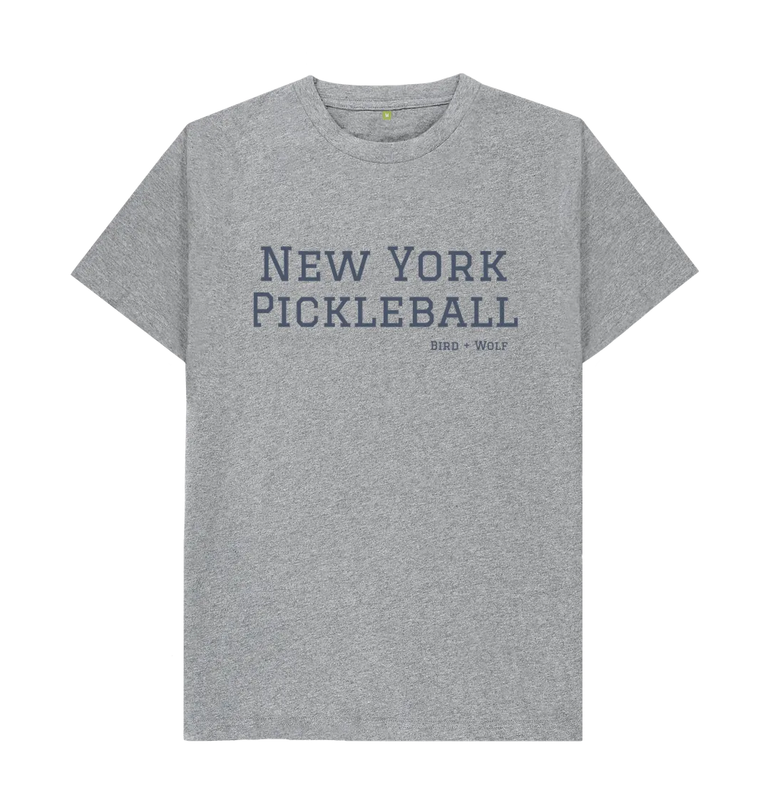 New York Pickleball Classic Tee (Grey Lettering)