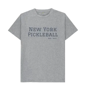New York Pickleball Classic Tee (Grey Lettering)