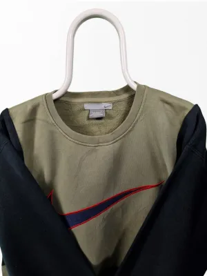 Nike Big Swoosh rework sweater maat M