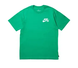 Nike SB Logo T-shirt - Stadium Green/White