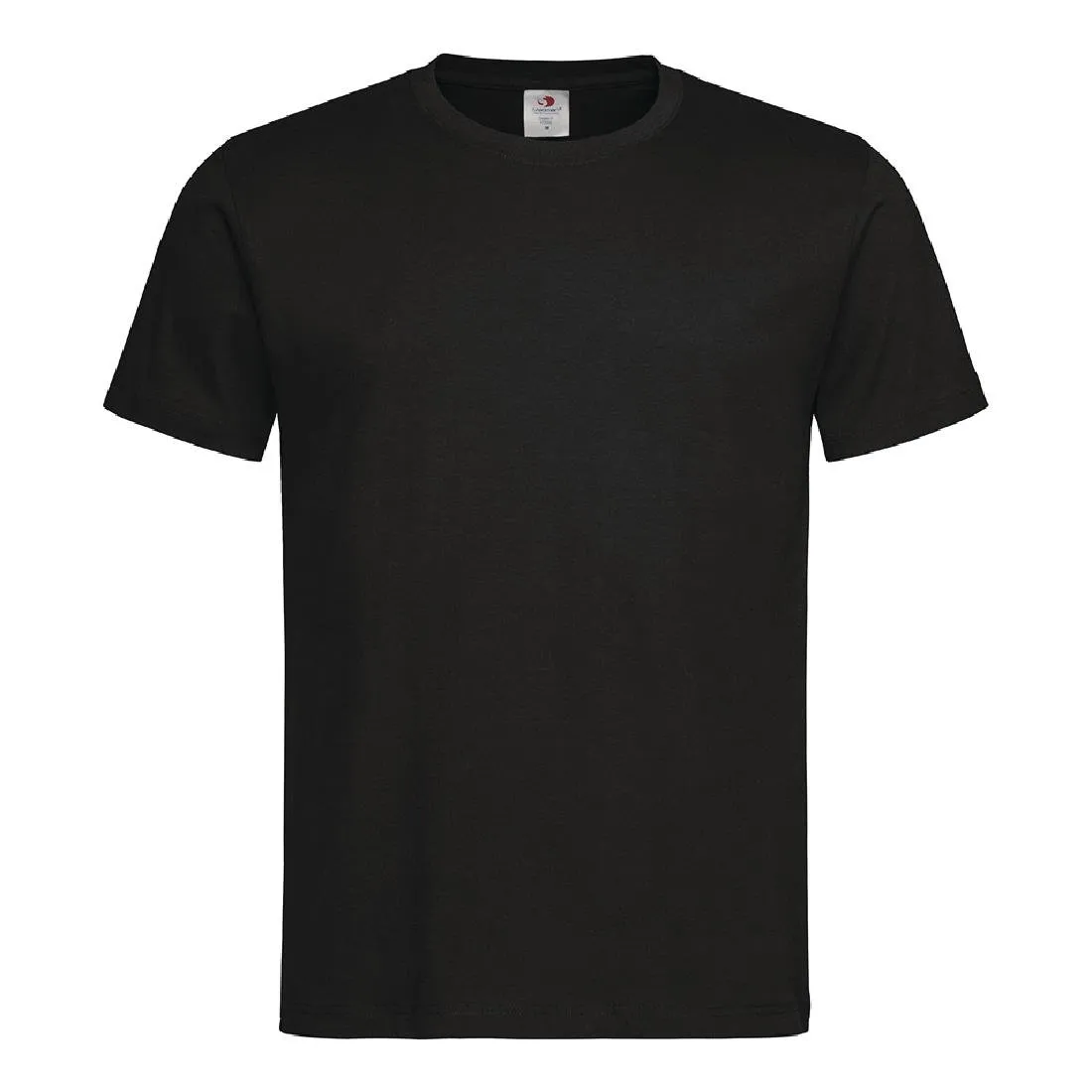 Nisbets Essentials T-Shirts Black Small (2 Pack)