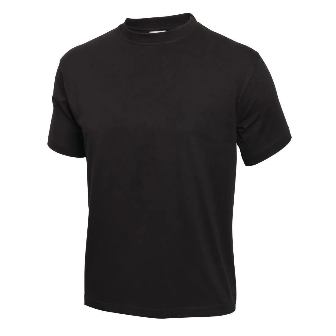 Nisbets Essentials T-Shirts Black Small (2 Pack)