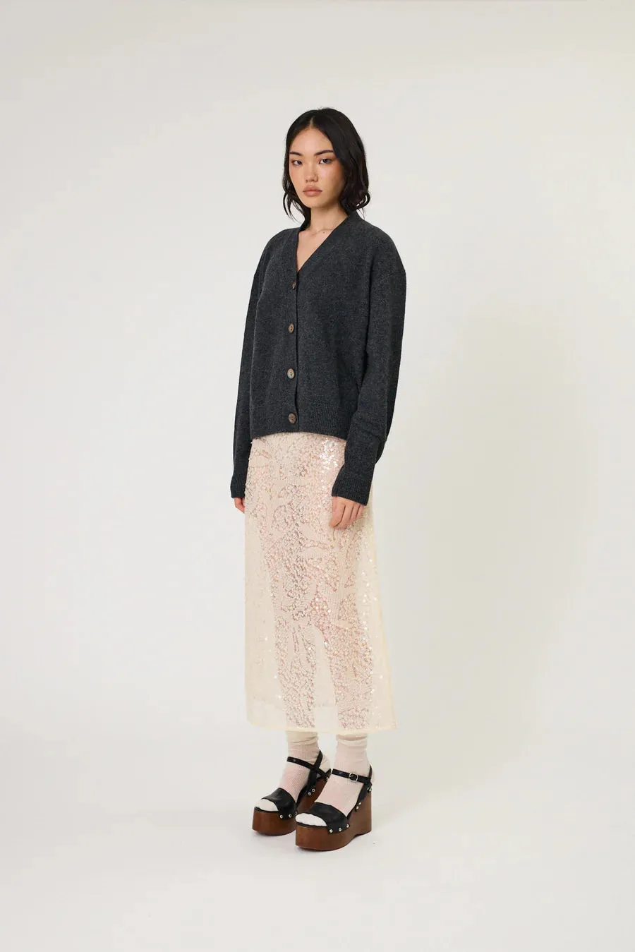 Noa Cardigan Slate