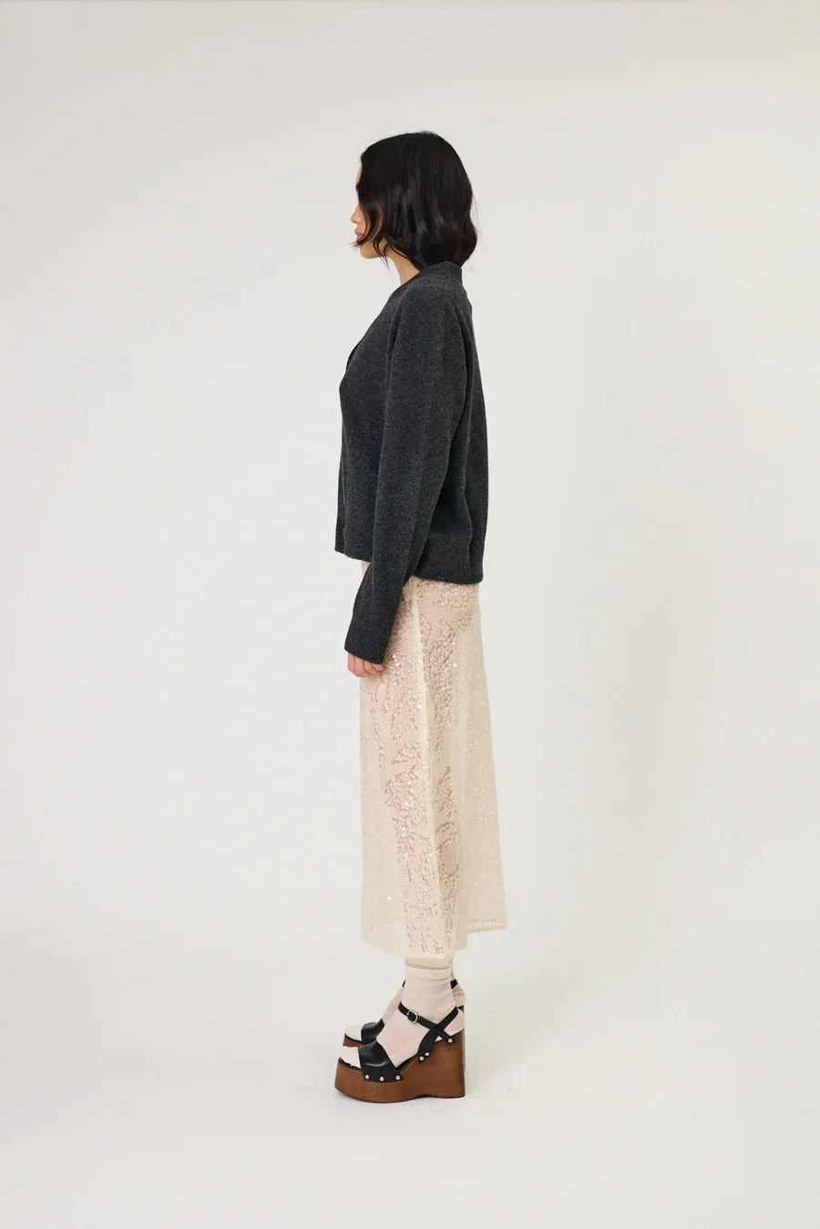 Noa Cardigan Slate