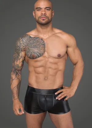 Noir Handmade |  shorts | wetlook en 3D gaas
