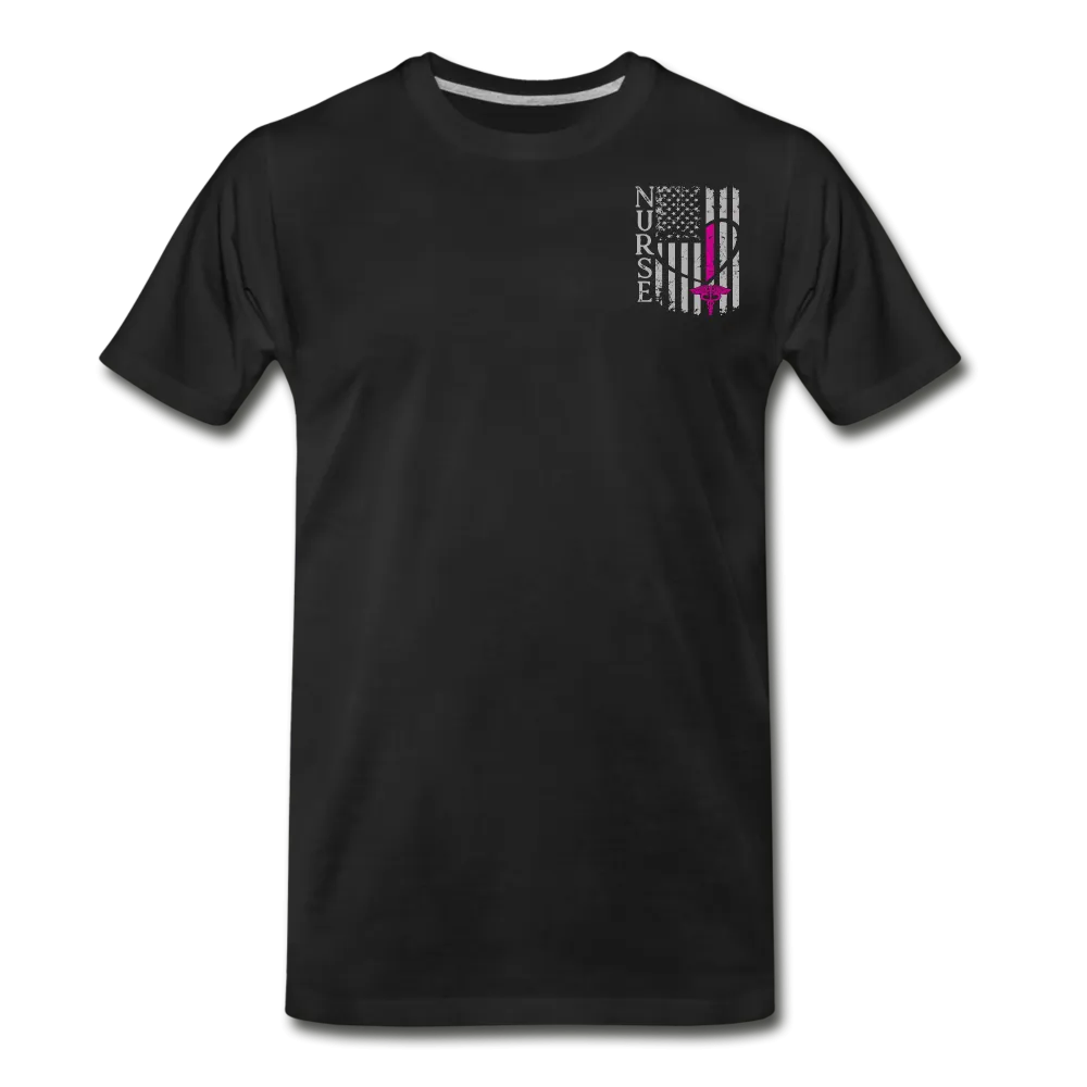 Nurse Flag Men’s Premium Organic T-Shirt (CK1213)