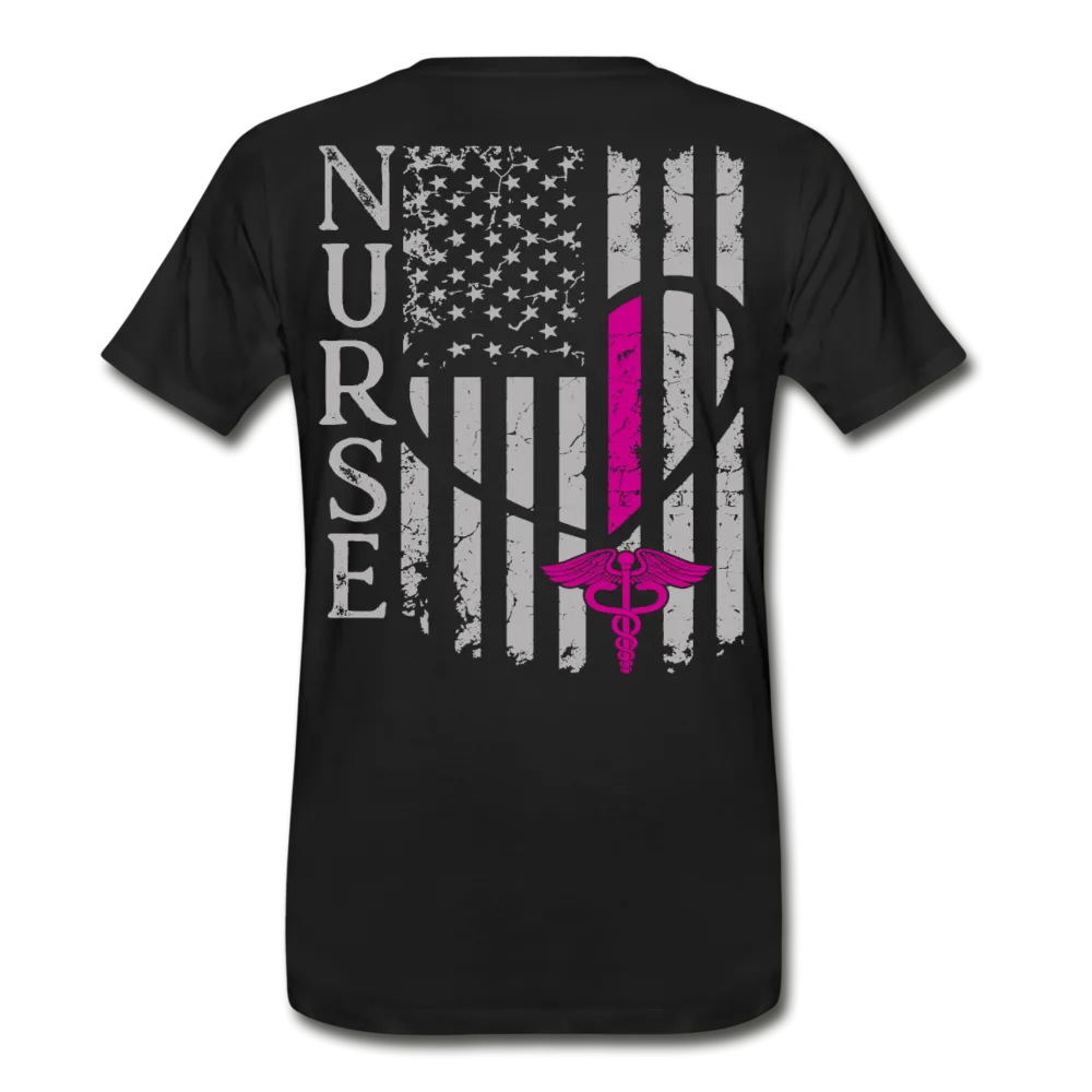 Nurse Flag Men’s Premium Organic T-Shirt (CK1213)