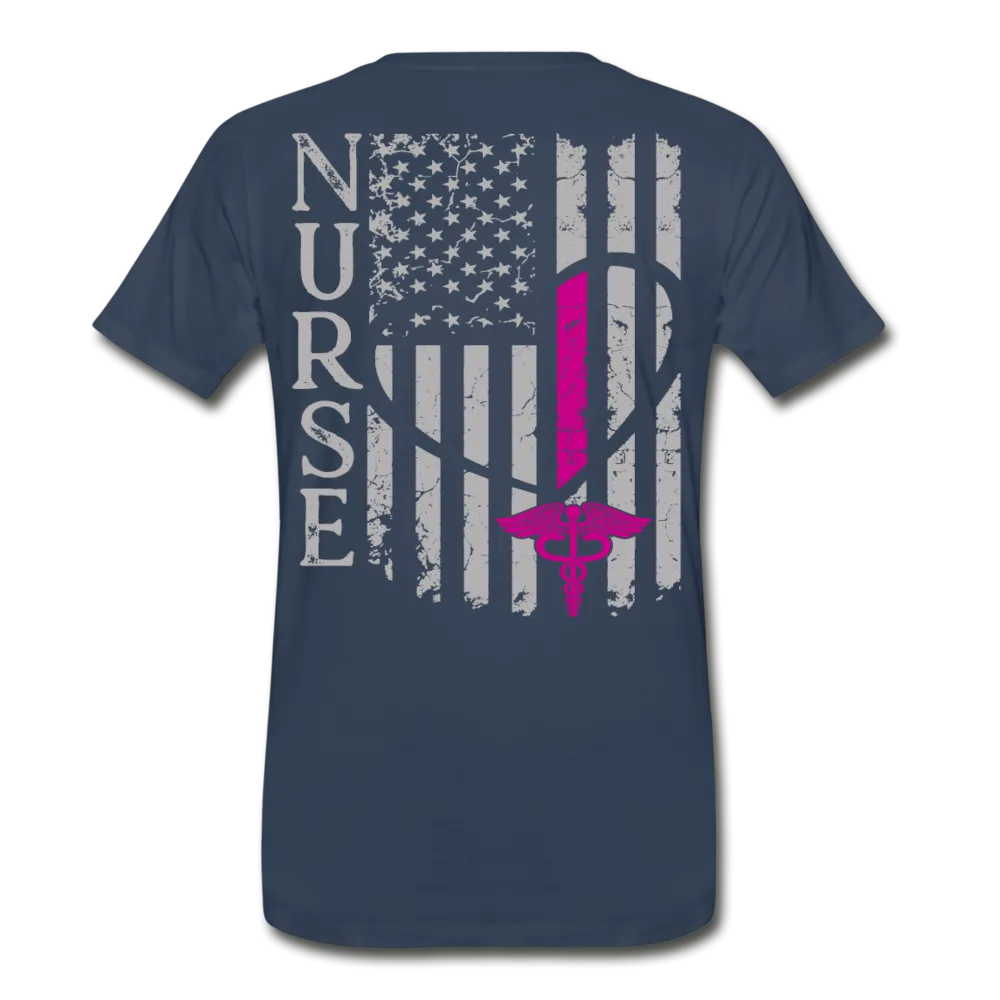 Nurse Flag Men’s Premium Organic T-Shirt (CK1213)