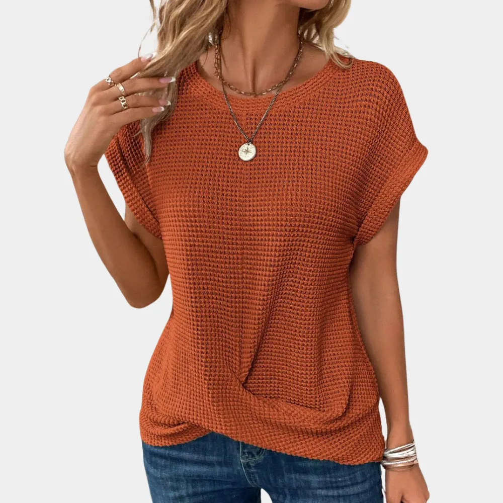 Nuvessa | Everyday Luxe Crew T-shirt