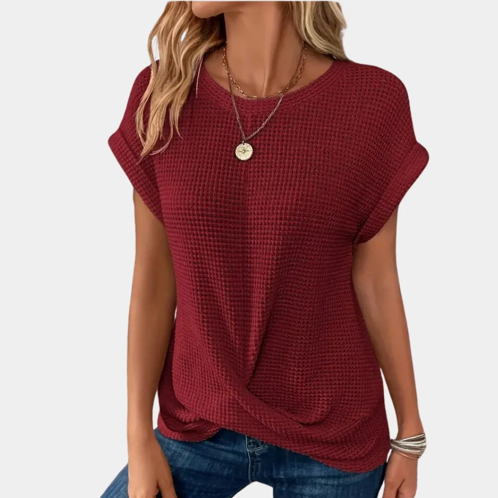 Nuvessa | Everyday Luxe Crew T-shirt