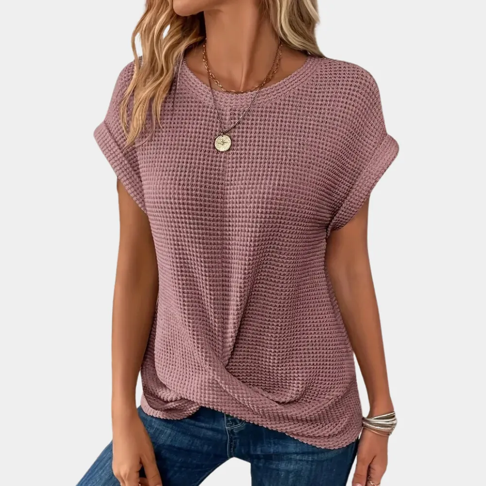 Nuvessa | Everyday Luxe Crew T-shirt