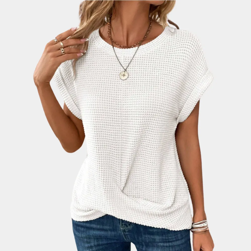 Nuvessa | Everyday Luxe Crew T-shirt