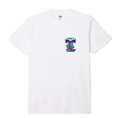 Obey rise above ribbon tee