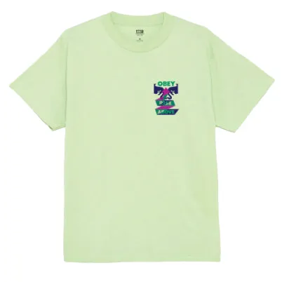 Obey rise above ribbon tee
