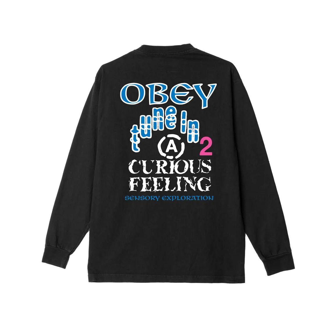 Obey sensory exploration Heavyweight Longsleeve T-shirt