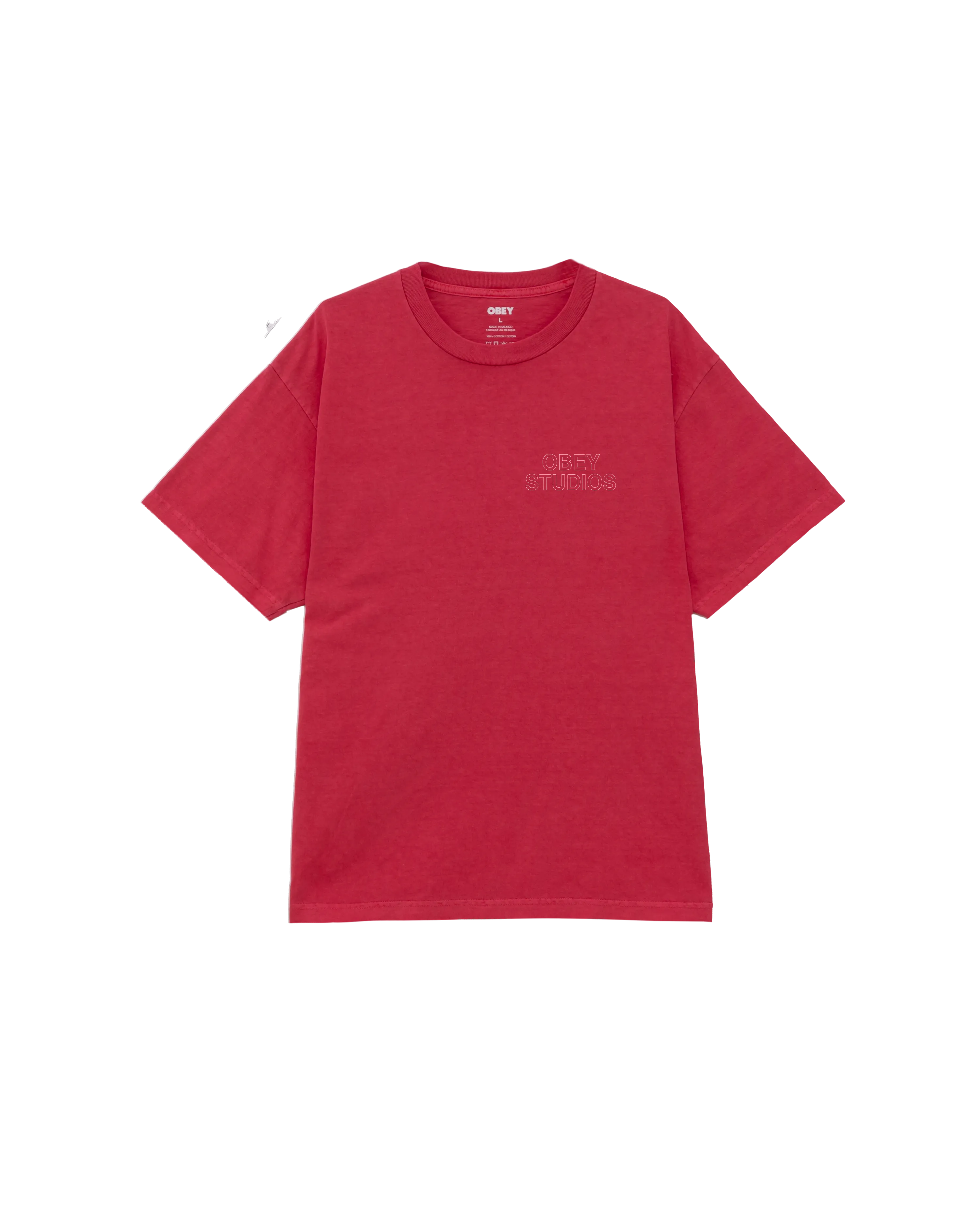 OBEY STUDIOS OUTLINE PIGMENT T-SHIRT