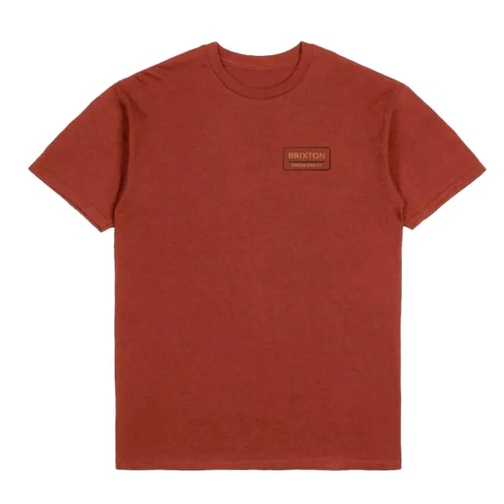 PALMER PROPER S/S STT BARN RED/ANTELOPE/WASHED BLACK