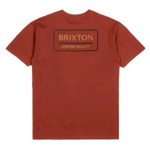PALMER PROPER S/S STT BARN RED/ANTELOPE/WASHED BLACK
