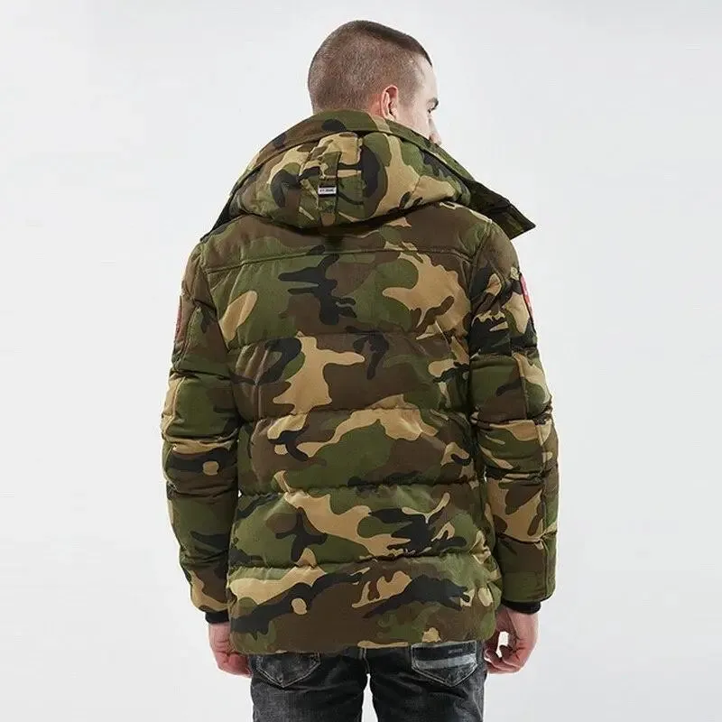 PARKA MILITAIRE - MODÈLE POUR HOMME