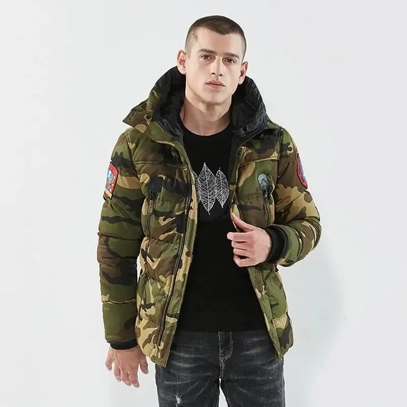 PARKA MILITAIRE - MODÈLE POUR HOMME