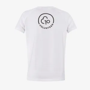 parkrun Milestone Youth Volunteer T-Shirt 10 - White