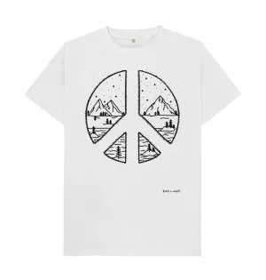 Peace   Mountains Classic Tee
