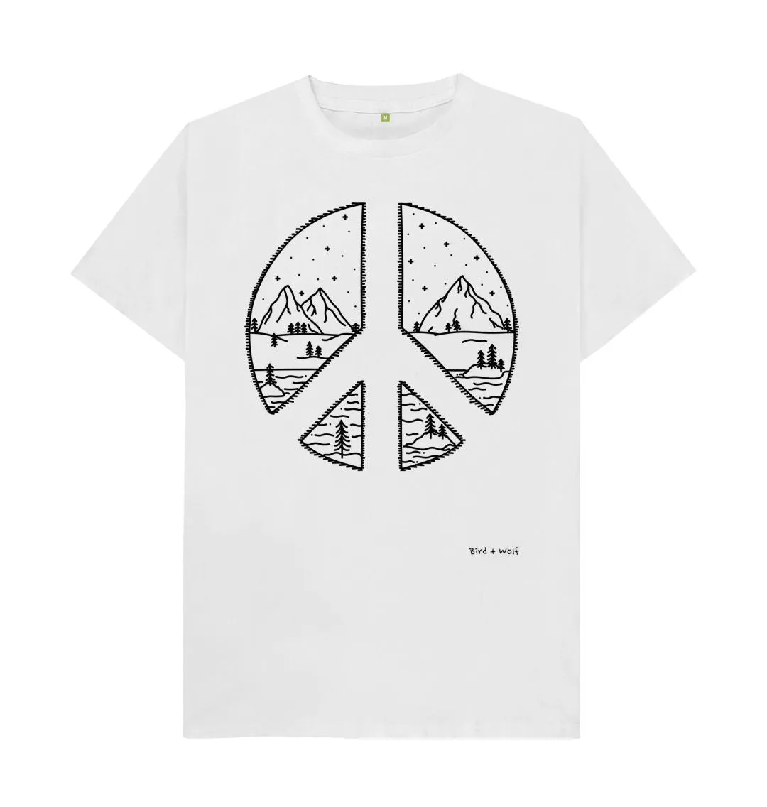 Peace   Mountains Classic Tee