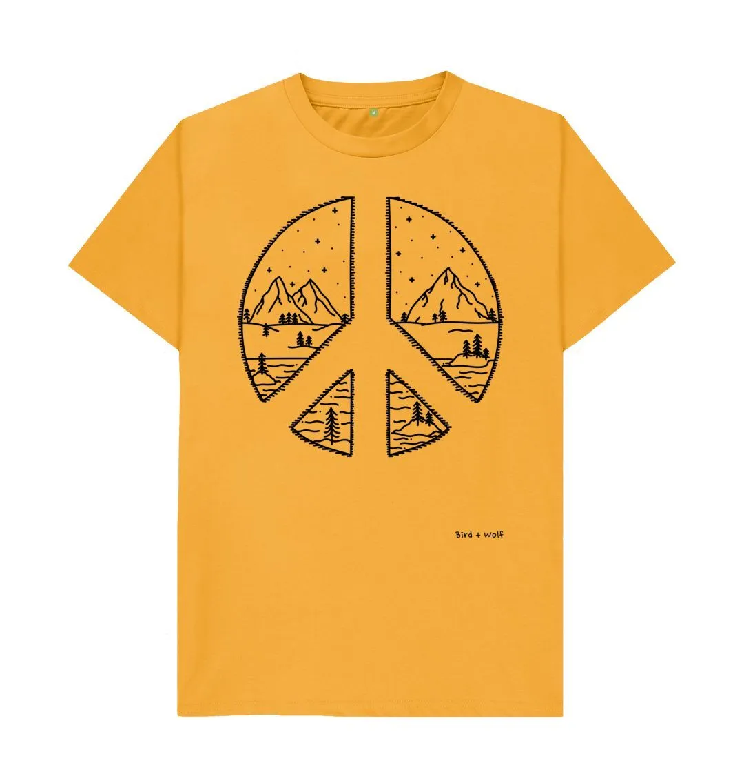 Peace   Mountains Classic Tee