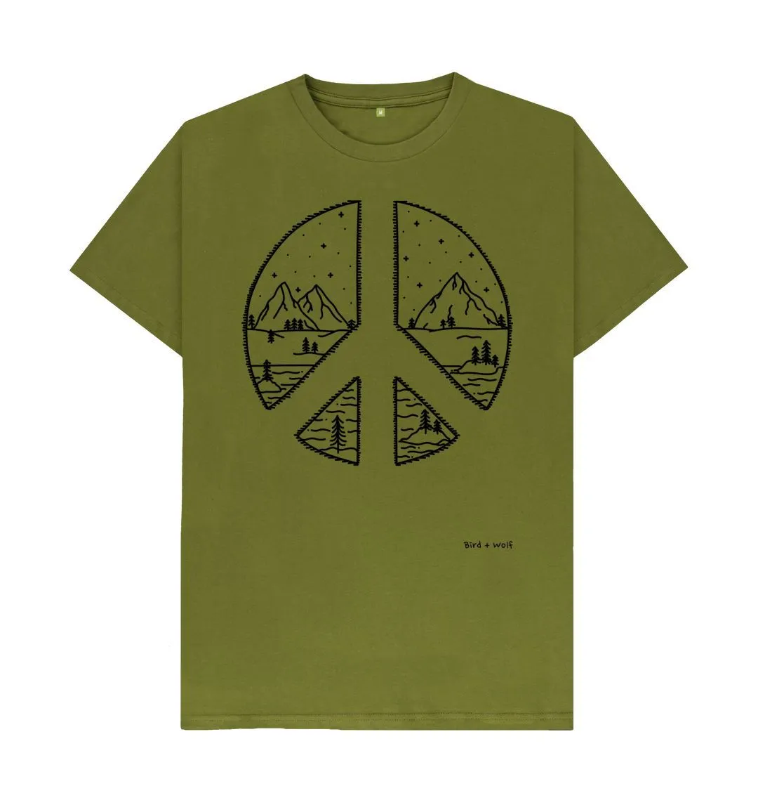 Peace   Mountains Classic Tee