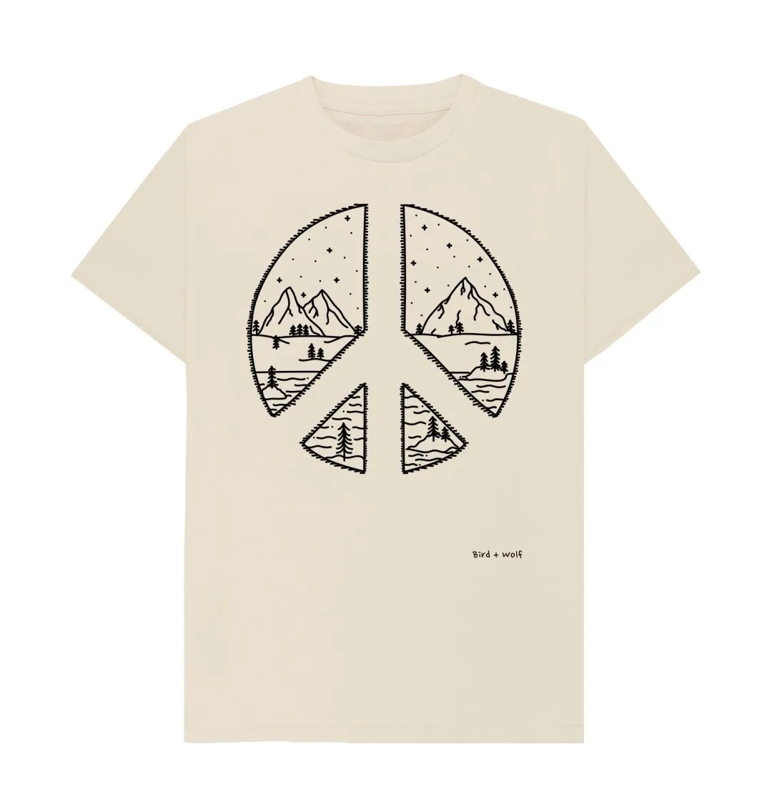 Peace   Mountains Classic Tee