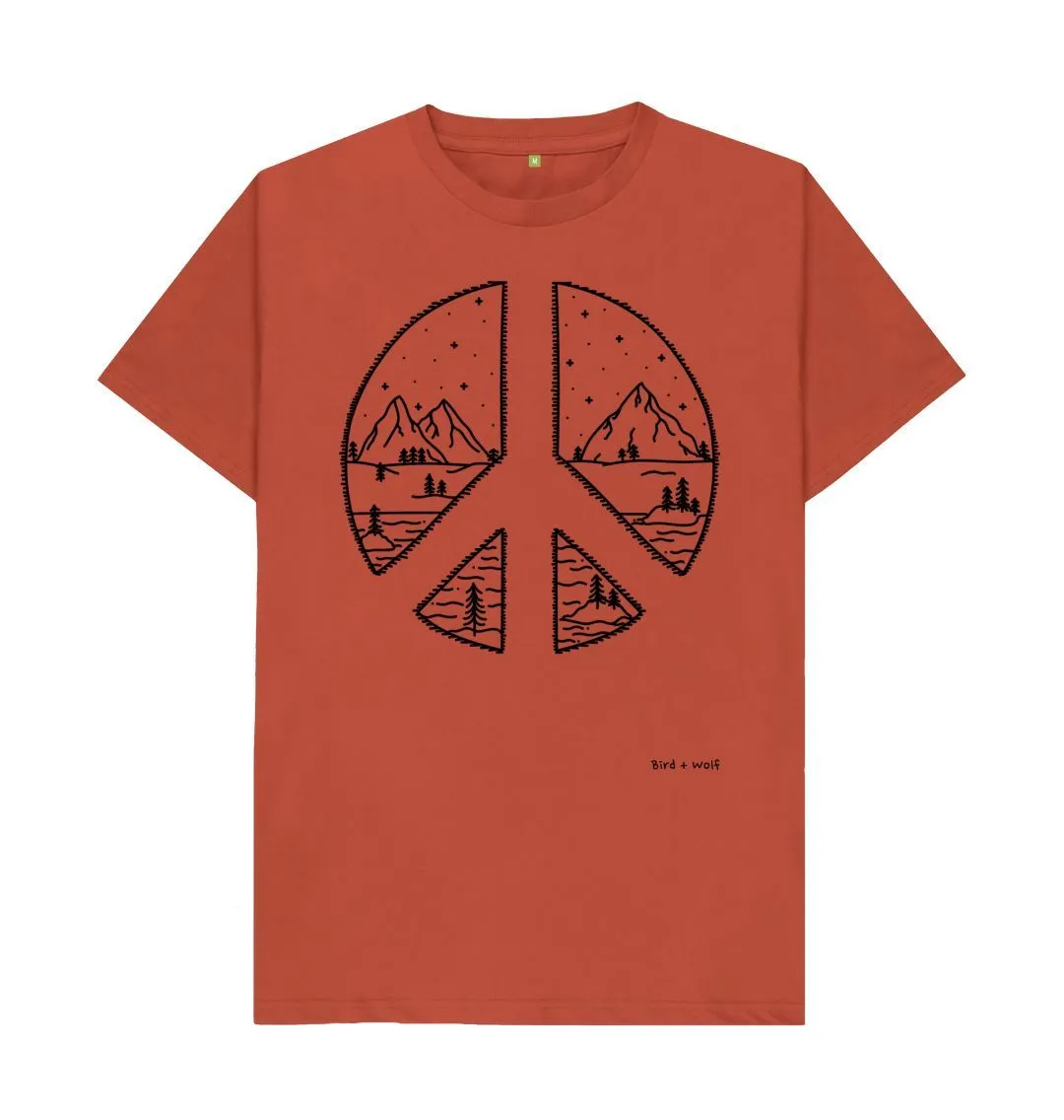 Peace   Mountains Classic Tee