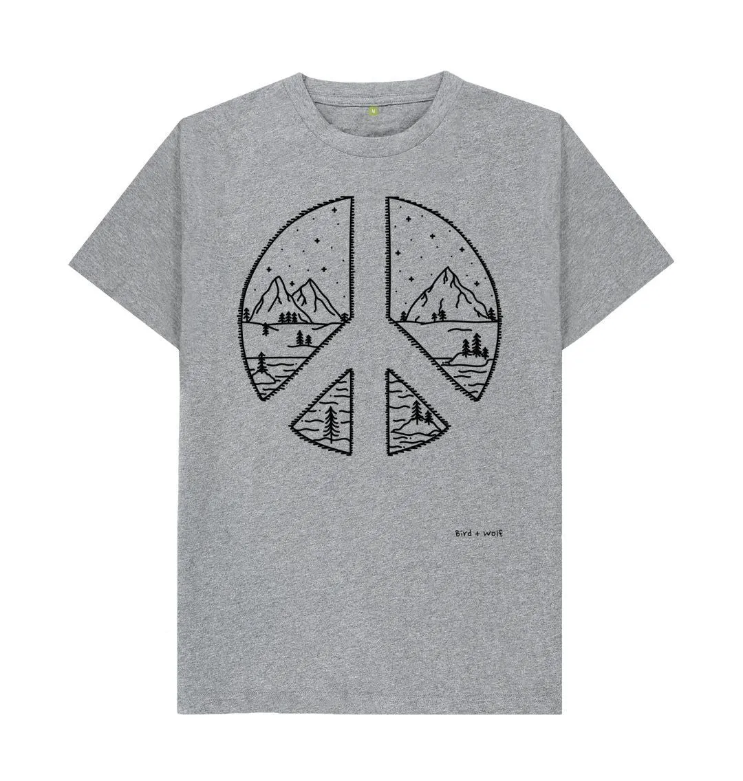 Peace   Mountains Classic Tee